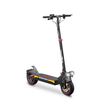 Trottinette Électrique  UrbanGlide ECROSS ONE ROUGE – 800W, 25 km/h, Autonomie 50 km, Pneu tout terrain 10'' , Batterie 48V/10.4Ah - 22Kg