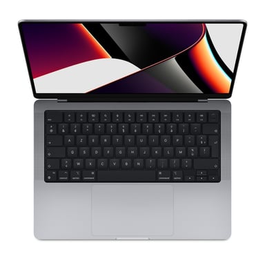 MacBook Pro Retina M1 MAX (2021) 14,2'', 3,2 Ghz 2 TB SSD 64 GB Apple GPU 32, Grigio Siderale - QWERTY IT