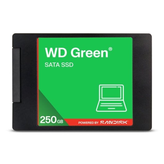 WD SSD 250 To cased interne 2.5 SATA 6Gb/ - vue 3