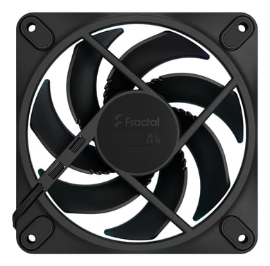 Fractal Design Momentum 12 RGB Carcasa del ordenador Ventilador 12 cm Negro 1 pieza(s)