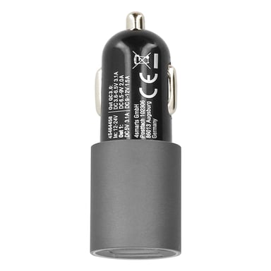 Cargador para coche Encendedor – 6A 2 puertos USB – 4Smarts