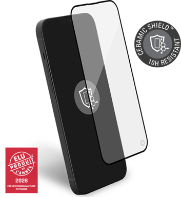Proteggi-schermo per iPhone 14 Pro / 15 / 16 CeramicShield 2.5D Vetro Temperato 10H