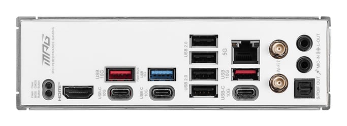 MSI MPG B850 EDGE TI WIFI carte mère AMD B850 Emplacement AM5 ATX