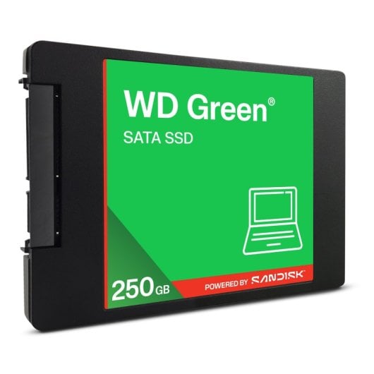 WD SSD 250 To cased interne 2.5 SATA 6Gb/ - vue 5