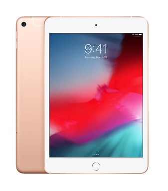 iPad Mini 5e génération 7,9'' (2019), 64 Go - Wifi + Cellular - Or