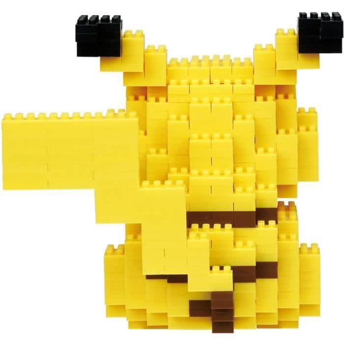 Figurine en briques BANDAI NANOBLOCK Pokémon Pikachu Deluxe - vue 2