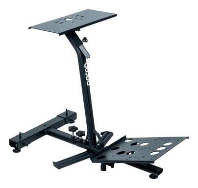 Châssis en acier pour volant et pédalier Nacon pour PC Noir