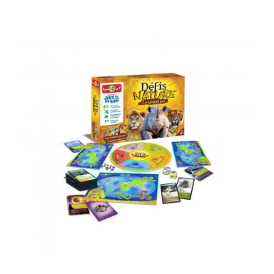 Juego Nature Challenge con tarjeta de coleccionista - Aventura animal única