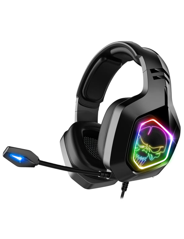 Casque Spirit of Gamer Elite-H50 – Avec Fil, 50mm, LED RGB, Compatible Multiplateforme