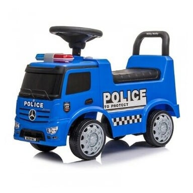 Milly Mally Mercedes Antos Police Truck - Veicolo cavalcabile per bambini
