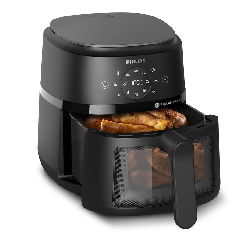 Friteuse Sans Huile Philips NA220/00 – 4,2 L, 1500 W, 13 Modes de Cuisson - vue 7
