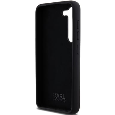 Custodia Karl Lagerfeld Choupette per Samsung Galaxy S23, nera