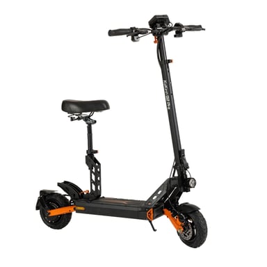 KuKirin G2 Pro Scooter elettrico - Motore 600W Batteria 48V15.6AH Autonomia 58KM Freni a disco Design pieghevole - Nero