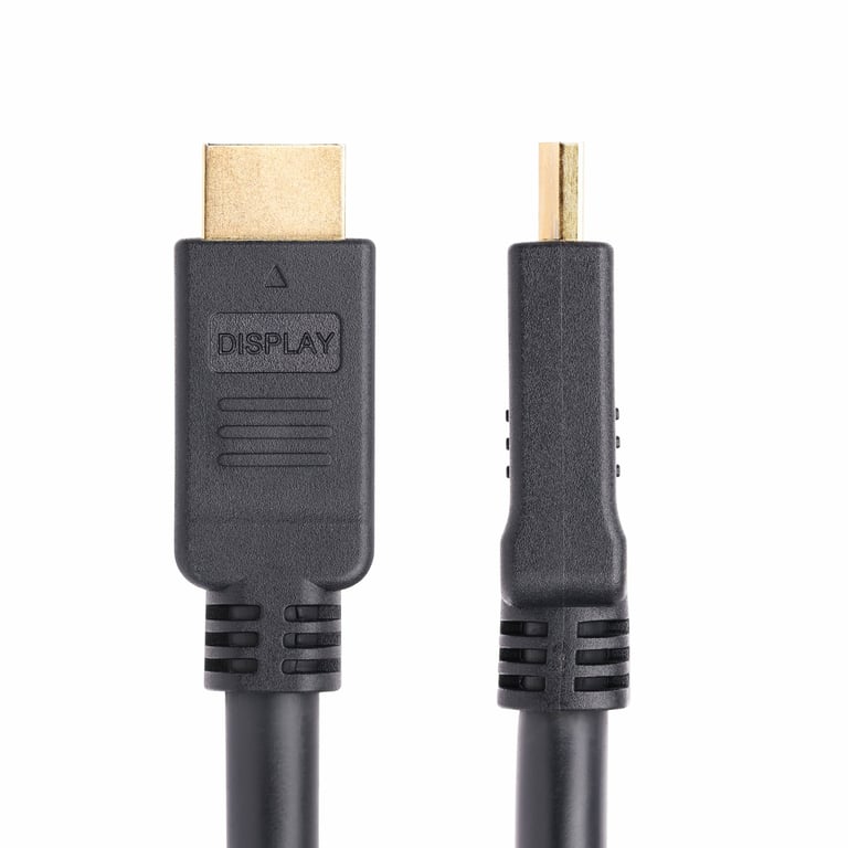 StarTech.com Câble Hdmi 2.0 De 10 M, Cmp, Classé Plenum, Câble Hdmi Haut Débit, 4k 60hz, Hdr10/hdcp 2.2/arc, Cordon Hdm Noir - vue 3