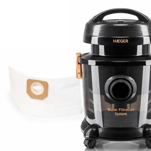 Aspirateur Haeger VC-12W.044A – 1200W Tambour 9L Filtration Eau - vue 3