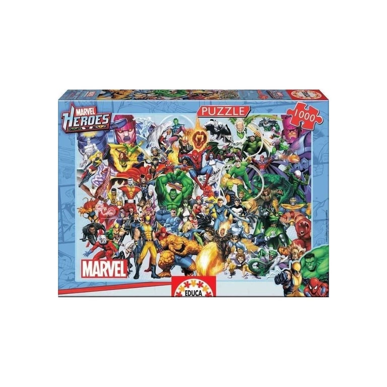 Educa puzzle adulte Héros Marvel 1000 pièces - vue 2