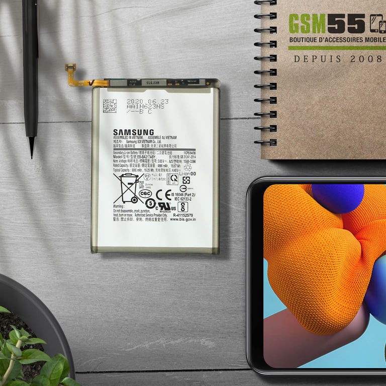 Samsung Batterie Galaxy A21s A12 A13 - vue 4
