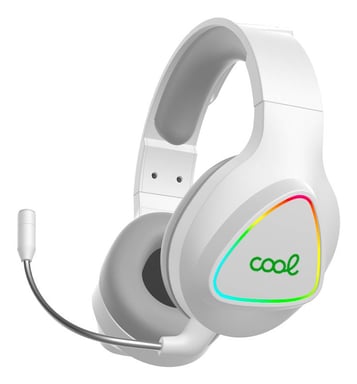 COOL 8434847055800 auricolari/cuffie con e senza fili con archetto USB Type-C Bianco