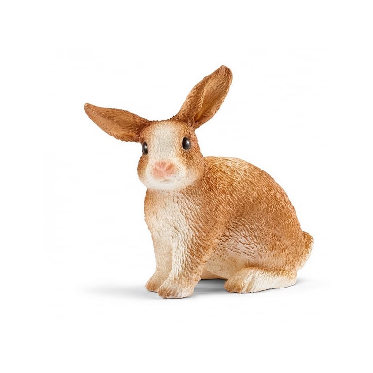 Figurine Lapin Marron Schleich - Détails Réalistes et Amusants - Neuf