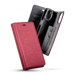 Diarycase 2.0 Custodia a conchiglia in vera pelle con supporto magnetico per Apple iPhone 14 Plus, rosso bordeaux