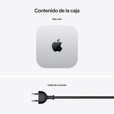 Apple Mac mini Apple M M4 16 Go 256 Go SSD macOS Sequoia Mini PC Argent