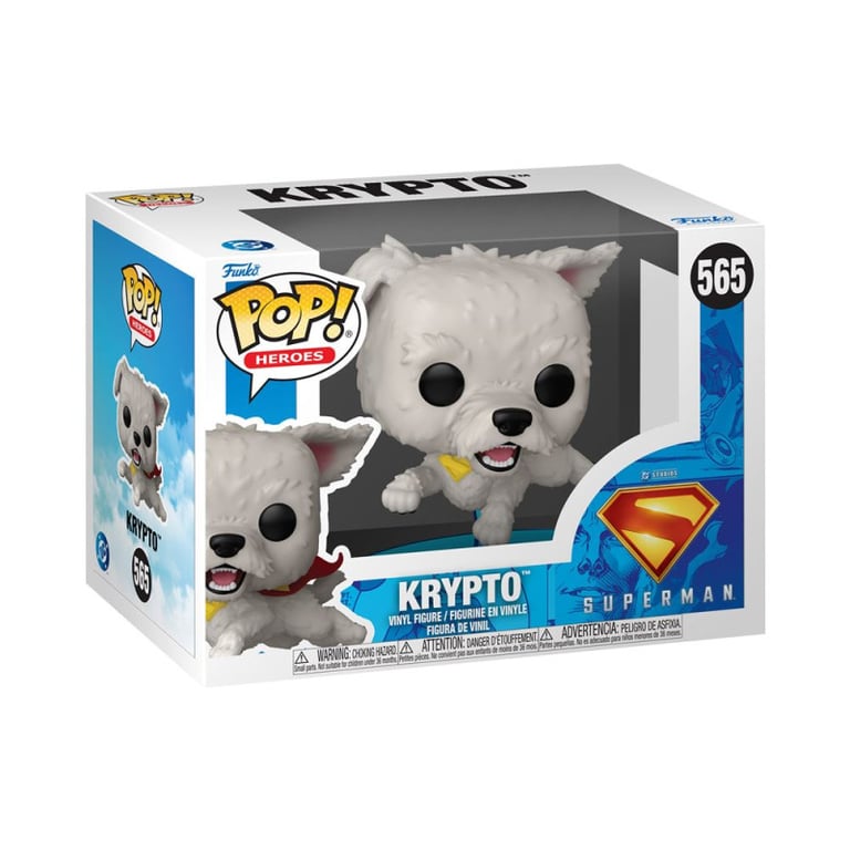 Figurine Funko Pop Heroes Superman Krypto - Neuf