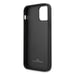 Custodia BMW per iPhone 12/12 Pro 6,1'' in pelle nera goffrata