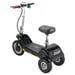 Trottinette électrique TWOFISH TF03 avec selle amovible, tricycle 350 W, batterie 48 V 15 Ah
