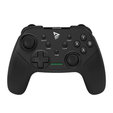 Savio RAGE WIRELESS - gamepad - tradlo Noir USB Manette de jeu Analogique PC, Playstation 3