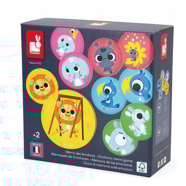 Memo of Emotions juego educativo para niños - Diversión y aprendizaje
