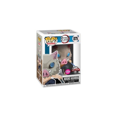 Figurine Funko Pop Animation Demon Slayer Inosuke Hashibira flocked edition