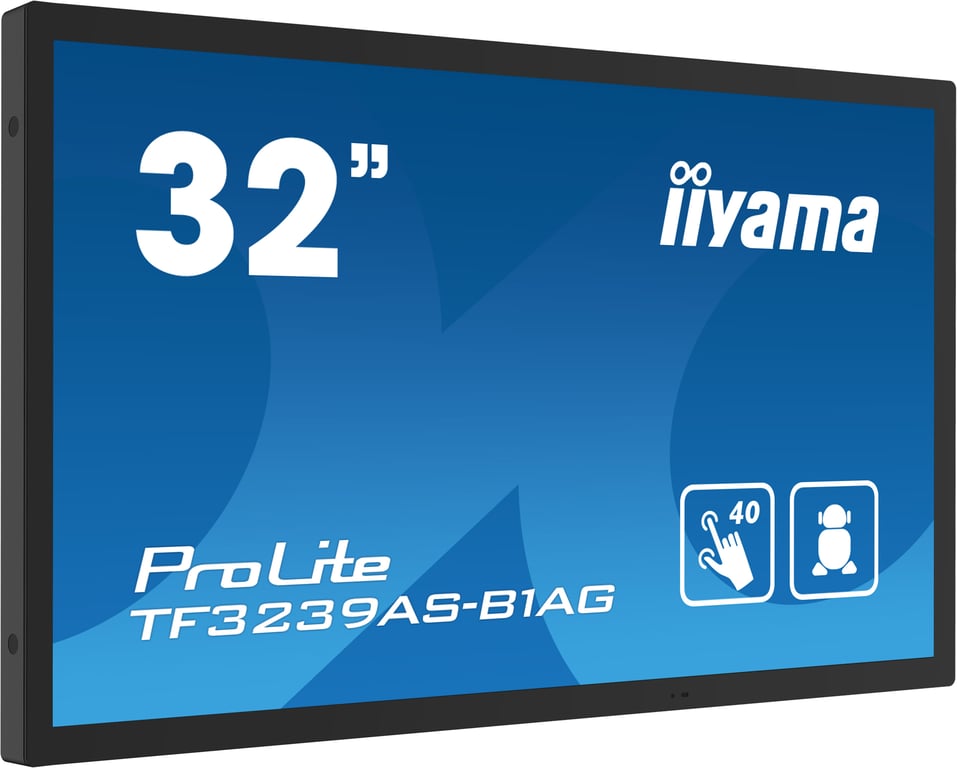 iiyama TF3239AS-B1AG écran plat de PC 80 cm (31.5 ) 1920 x 1080 pixels Full HD LED Écran tactile Noir - Neuf