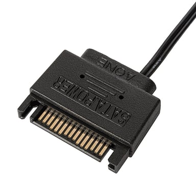 Silverstone FHS 80X Boitier PC Ventilateur 8 cm Noir 1 pièce(s)