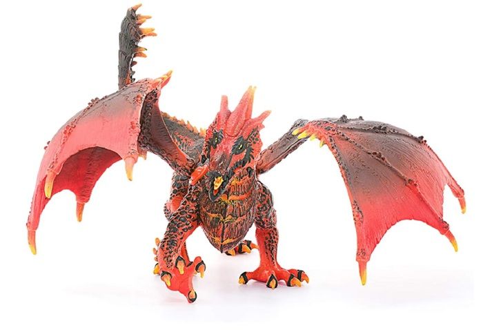 Dragon de lave Figurine dragon schleich avec des parties mobiles Dragon jouet de la collection créature ELDRADOR pour - vue 2