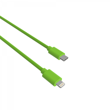 Cable USB-C a Lightning 3A - 1,5 metros - Colección POP - Verde