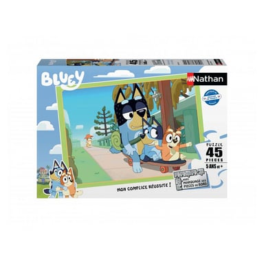 Puzzle Bluey de 45 piezas - Momentos familiares inolvidables