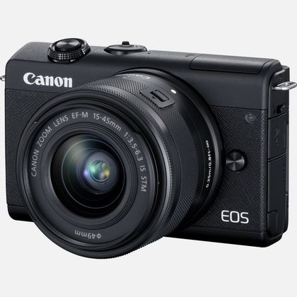 Appareil photo Hybride CANON EOS M200 APS-C 25.8 Mp, Noir