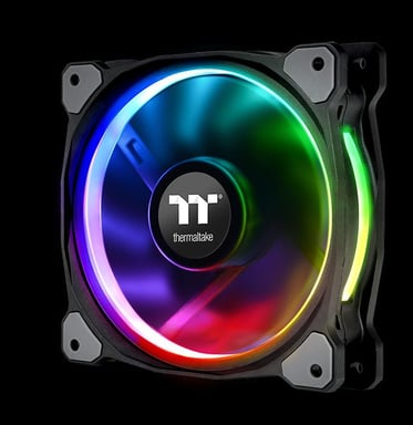 Thermaltake Riing Plus Boitier PC Ventilateur 12 cm Multicolore