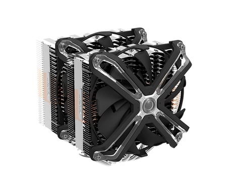 Zalman CNPS20X Sistema di raffreddamento per computer Raffreddatore per processore 14 cm in alluminio, nero