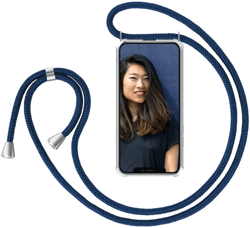 Coque avec Cordon pour HUAWEI P30 Silicone Airbags Transparente