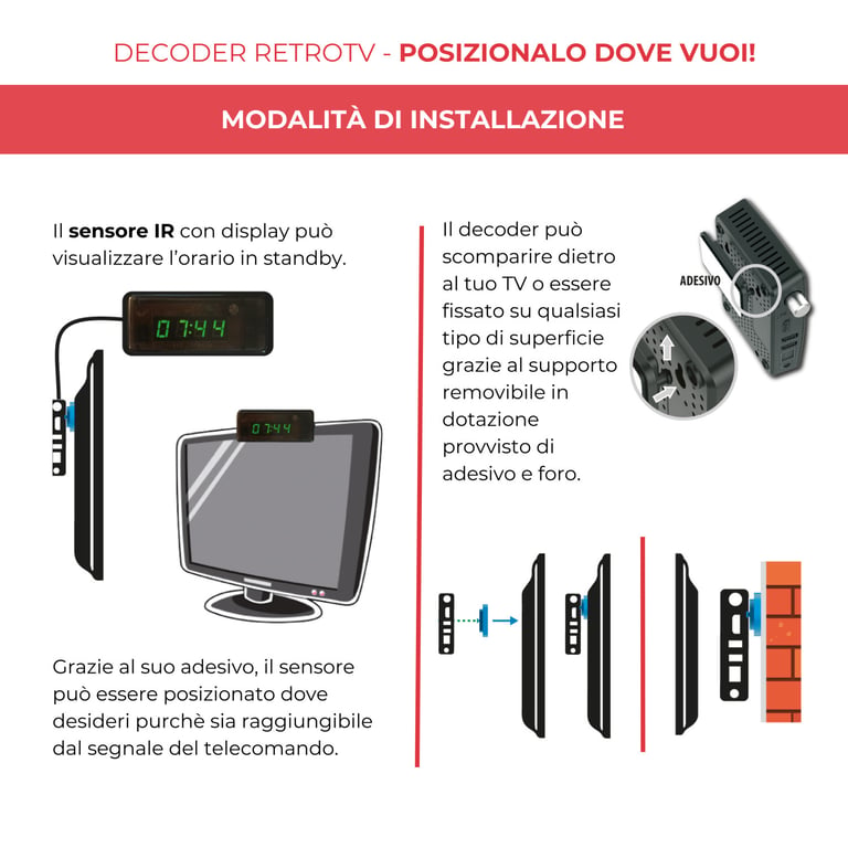 Digiquest RICD1248 TV set top boxe Satellite Full HD Neuf - vue 2