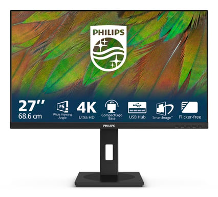 Philips serie 3000 27B1N3800/00 Display LED 68,6 cm (27'') 3840 x 2160 pixel 4K Ultra HD LCD Nero
