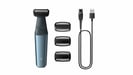 Tondeuse Corps Philips BG3027/05 Bleue et Grise pour Homme avec 3 Sabots Amovibles