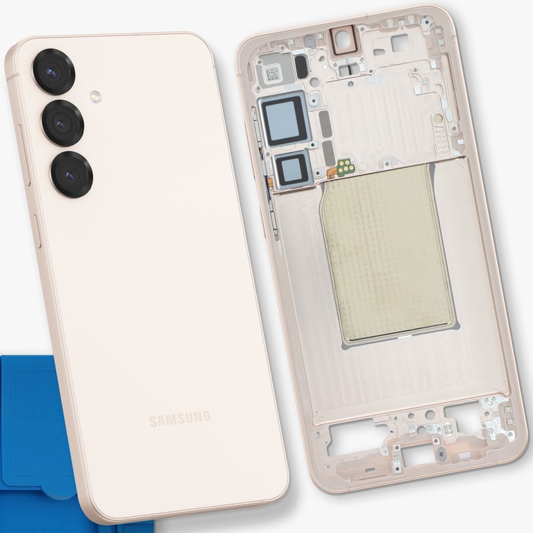 Samsung Châssis Central Original pour Galaxy S25 Plus Ajustement Précis et Sécurisé champagne - vue 3