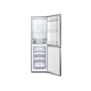 Réfrigérateur combiné - HISENSE - RB327N4ADD - 2 portes - 256 L - No Frost (Sans givre) - Argent - L 55 x 55,7 x H 182,4 cm