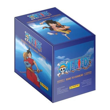 Scatola - PANINI - ONE PIECE ROAD TO EGGHEAD - 8 tasche - 64 carte