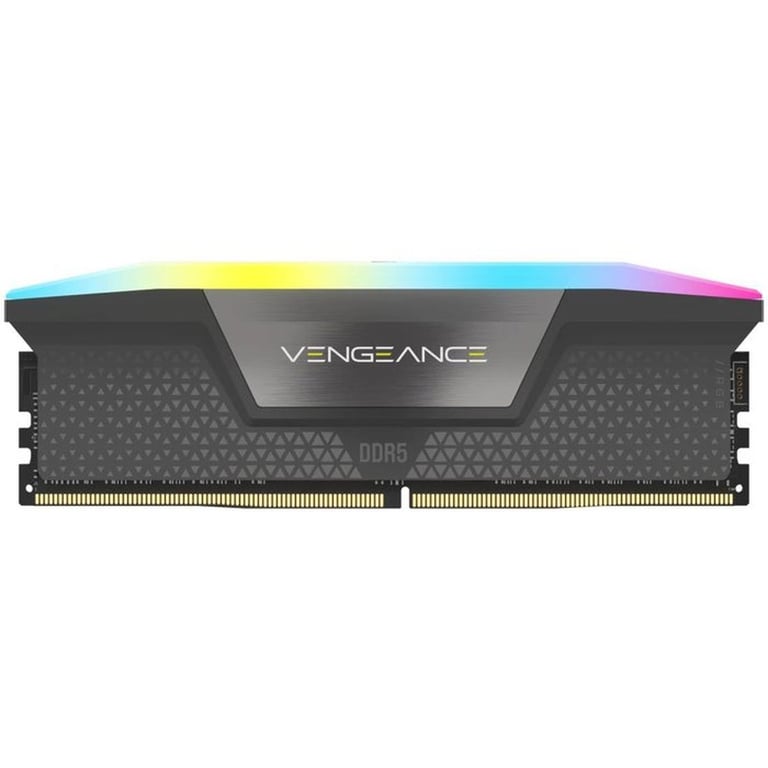 Mémoire PC CORSAIR CMH32GX5M2B6000Z38 Vengeance RGB 2 x DDR5 4800 MHz 288 pin DIMM - vue 2