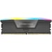 Mémoire RAM Corsair Vengeance RGB CMH32GX5M2B6000Z38 32Go DDR5 6000 MT/s 2x16Go DIMM Gris