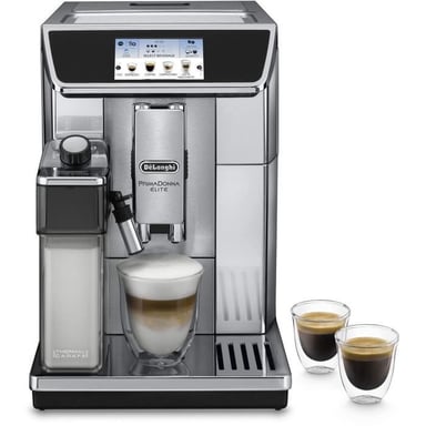 Machine expresso automatique avec broyeur - PrimaDonna Elite ECAM 650.75.MS - Inox