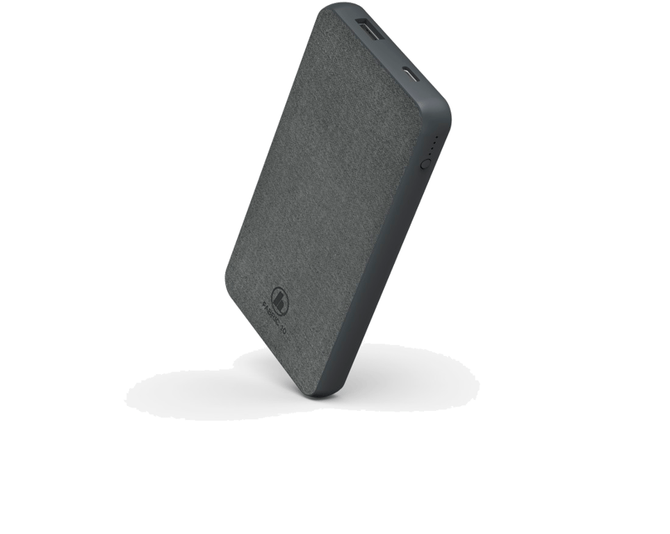 Power Pack Fabric 10 , 10000 mAh, gris